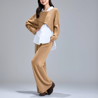 ÉLAN TROIS™ | Elegante Driedelig Setje Met Lange Mouwen