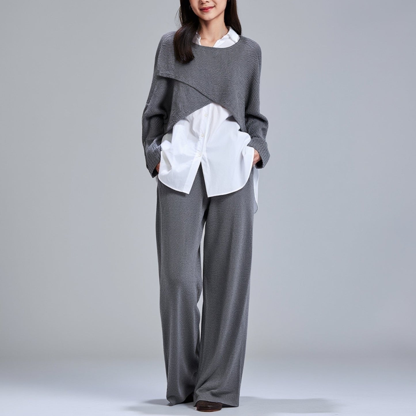 ÉLAN TROIS™ | Elegante Driedelig Setje Met Lange Mouwen