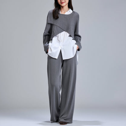 ÉLAN TROIS™ | Elegante Driedelig Setje Met Lange Mouwen