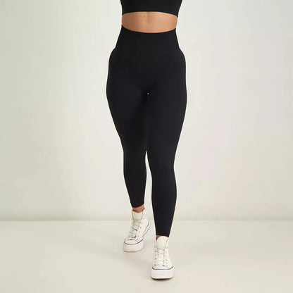 Fusion - Scrunch Seamless Legging Zwart