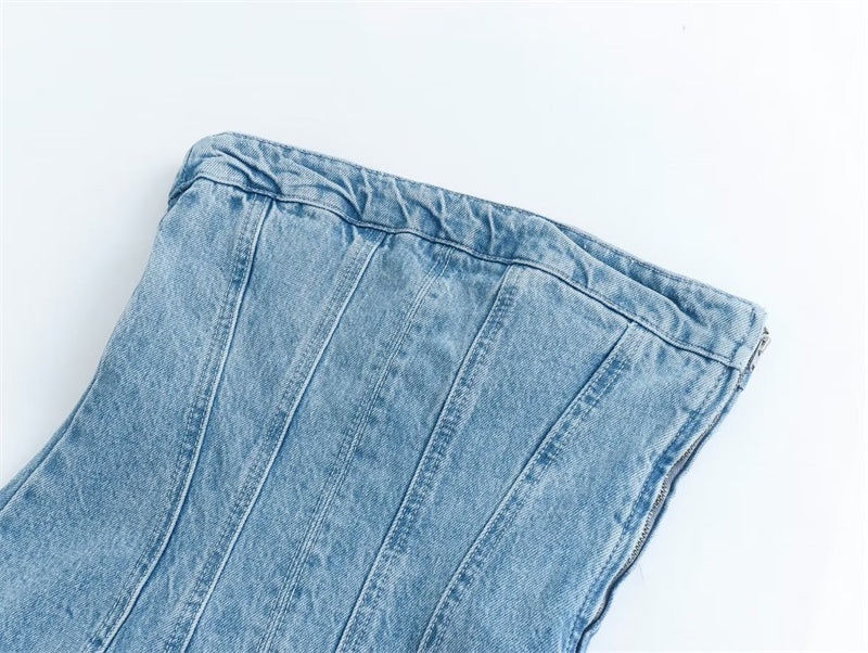 Amber™ | Denim Jurk